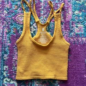 Free People Movement cropped tank top